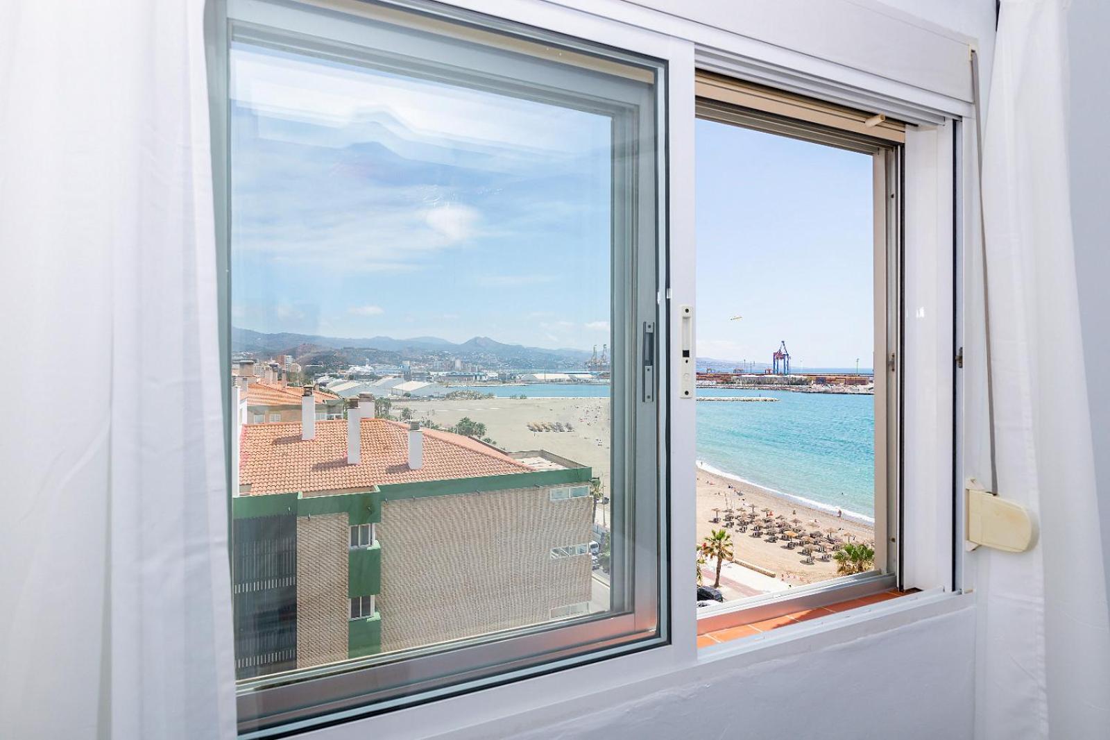 Impresionante Vista Al Mar - Elegante Apartamento مالقة المظهر الخارجي الصورة