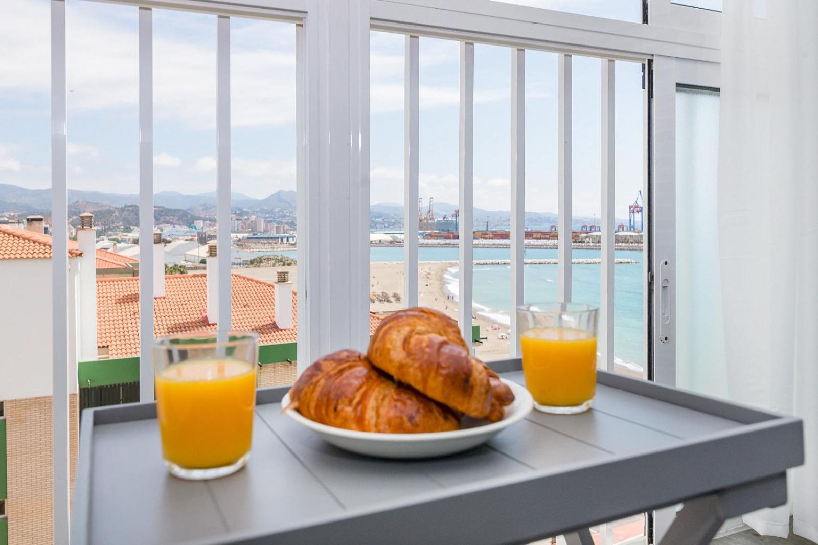 Impresionante Vista Al Mar - Elegante Apartamento مالقة المظهر الخارجي الصورة